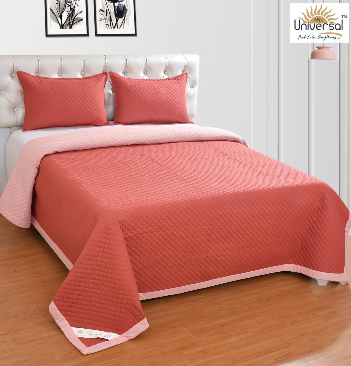 DOUBLE BEDCOVER SOLID