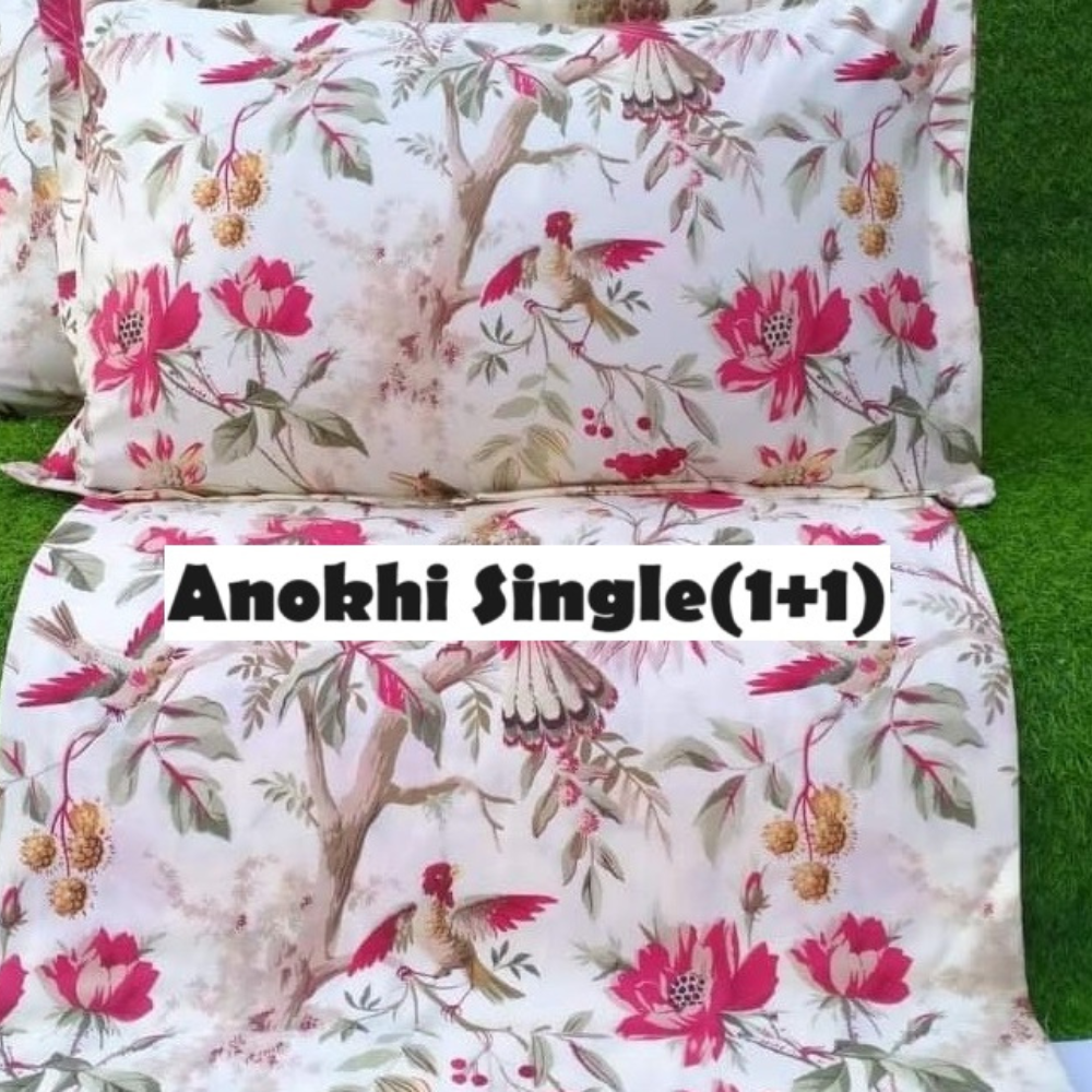 SINGLE BEDHSEET ANOKHI