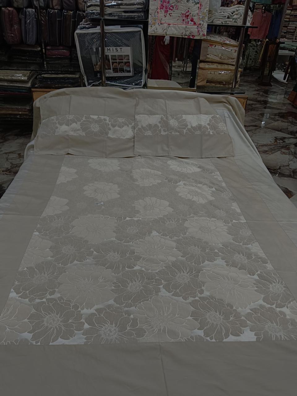 Double Bedsheet Embroidered MHB