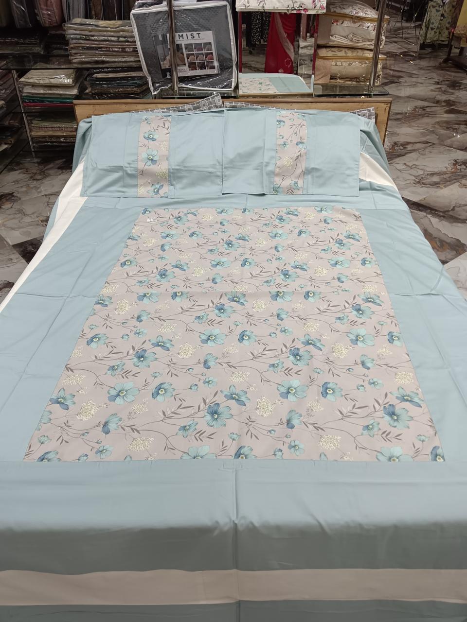 Double Bedsheet Embroidered MHB