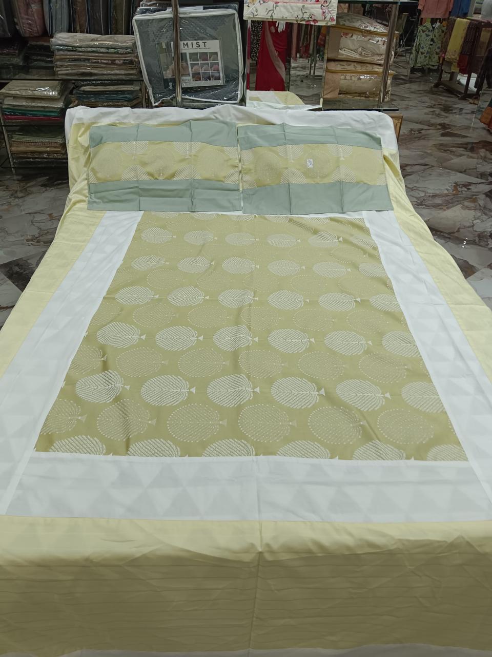 Double Bedsheet Embroidered MHB