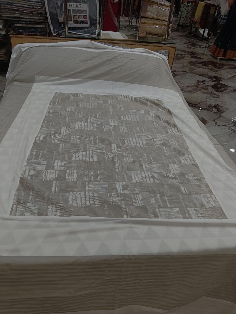 Double Bedsheet Embroidered MHB