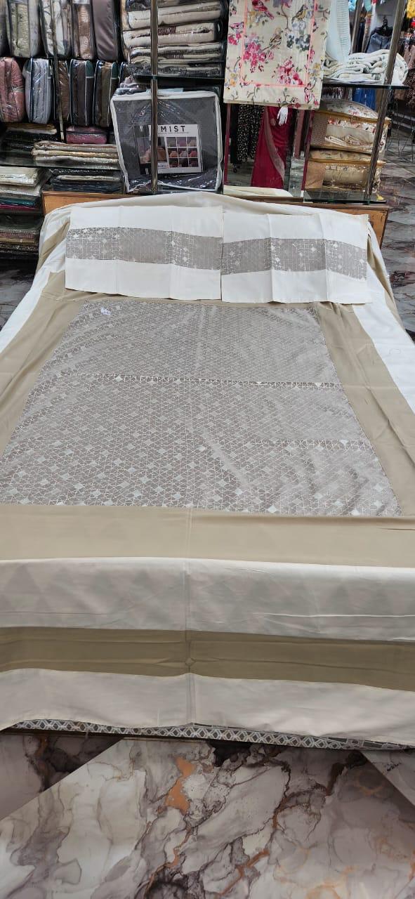 Double Bedsheet Embroidered MHB