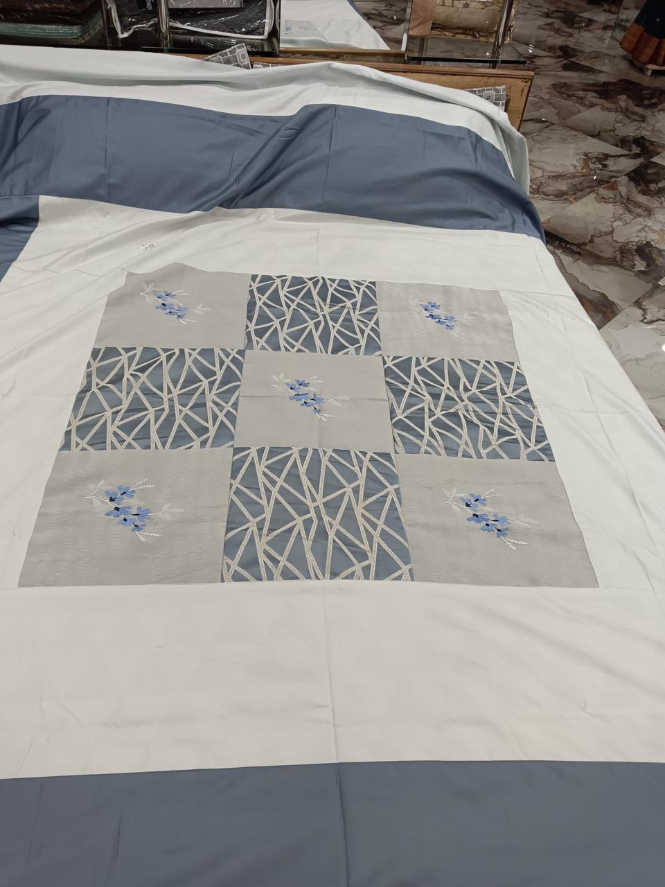 Double Bedsheet Embroidered MHB
