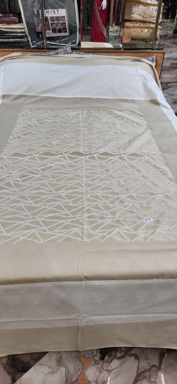Double Bedsheet Embroidered MHB