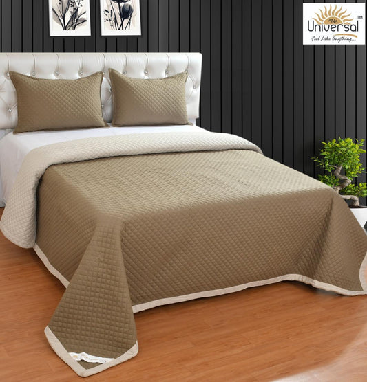 DOUBLE BEDCOVER SOLID