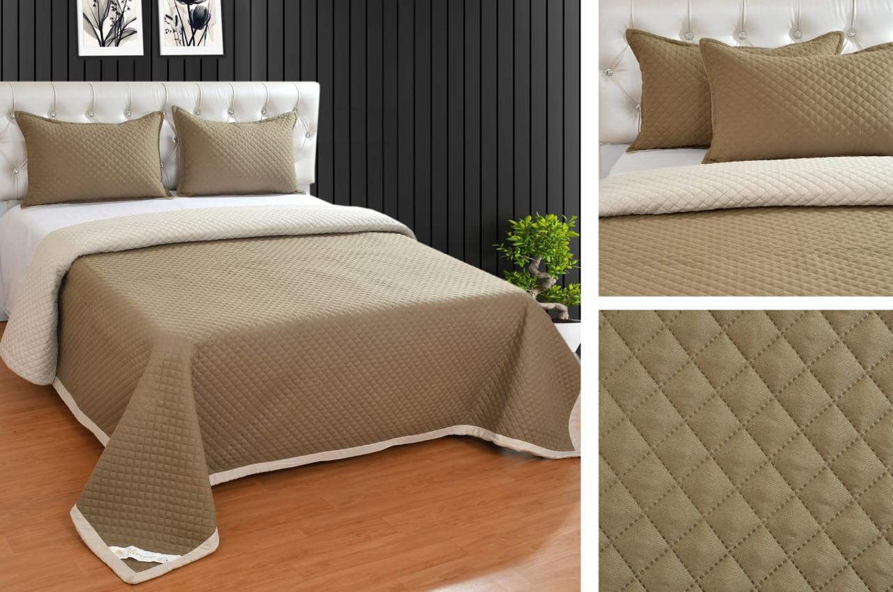 DOUBLE BEDCOVER SOLID