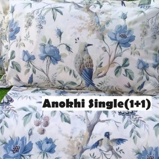 SINGLE BEDHSEET ANOKHI
