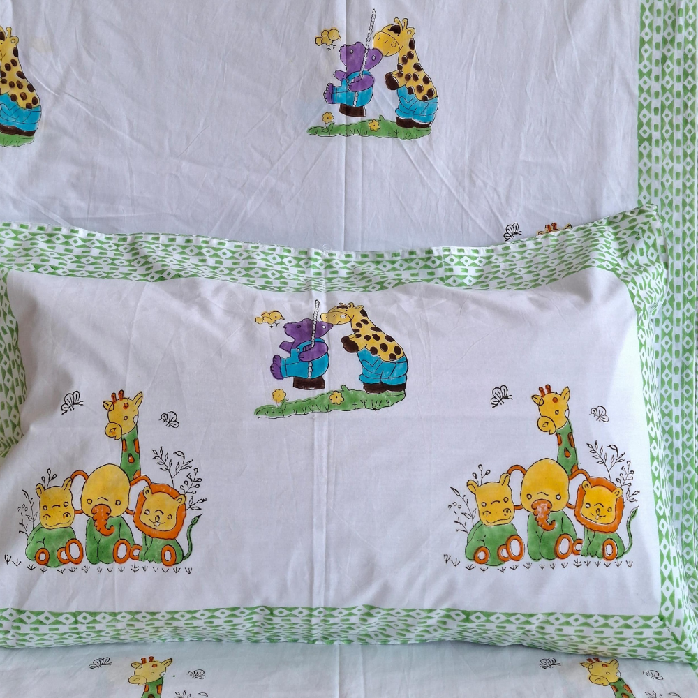KIDS PERCLE MUL BEDSHEET