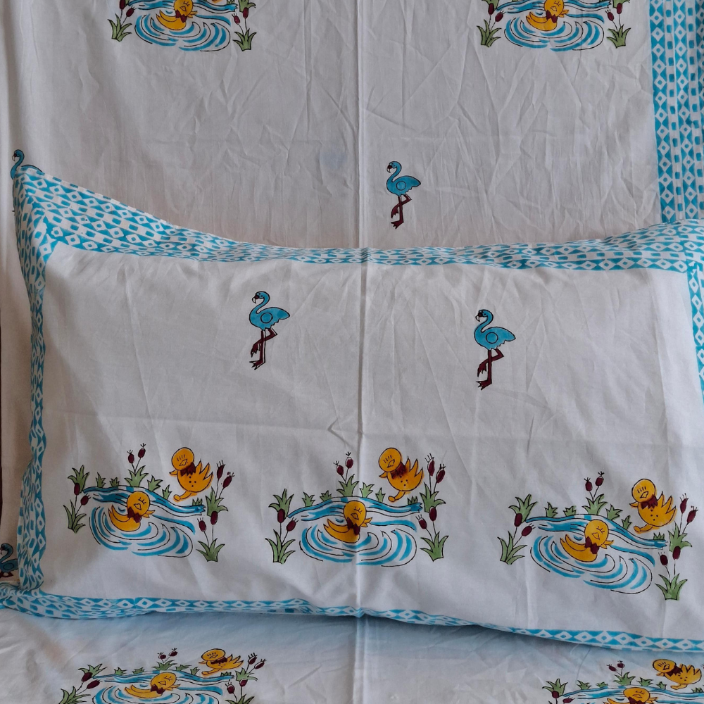 KIDS PERCLE MUL BEDSHEET