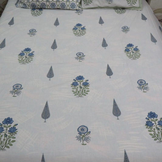 DOUBLE BEDSHEET 400 TC BLOCK