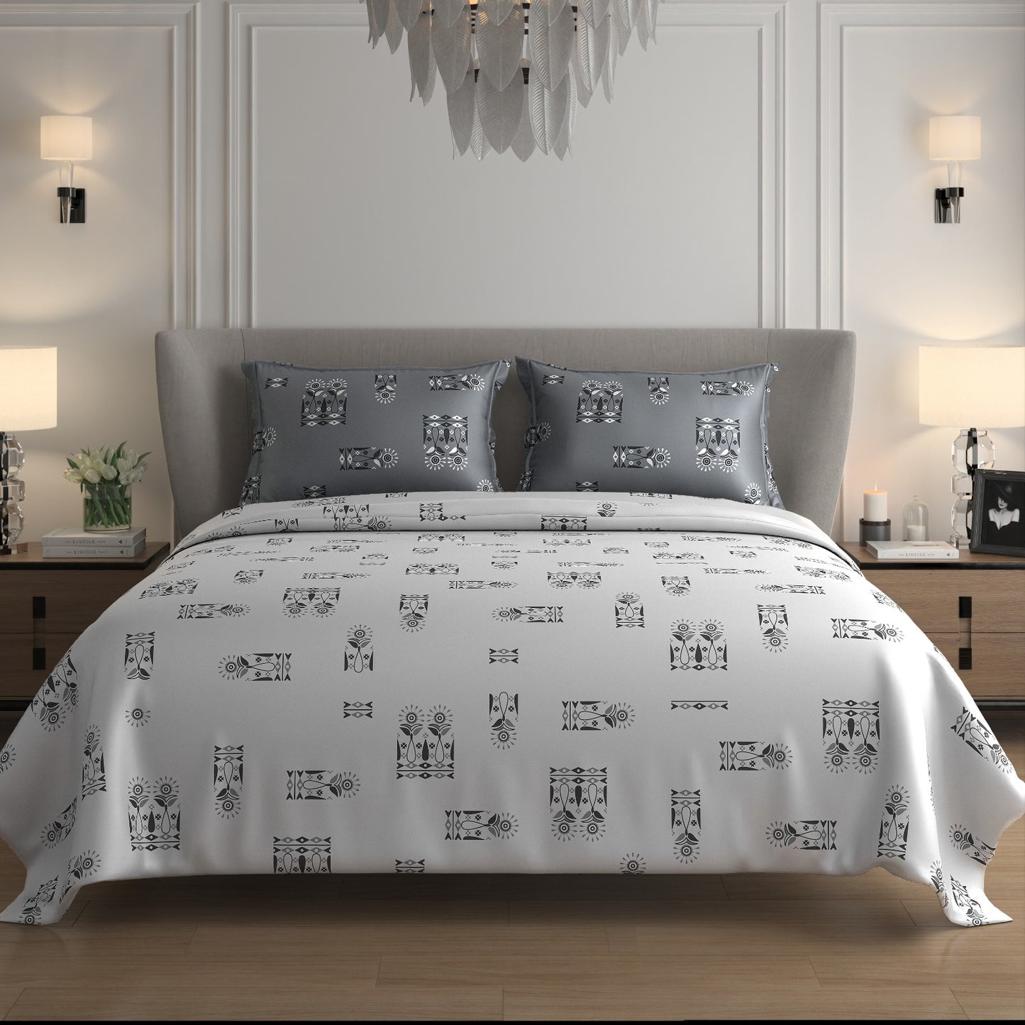 SALT & PEPPER - LIGHT GREY