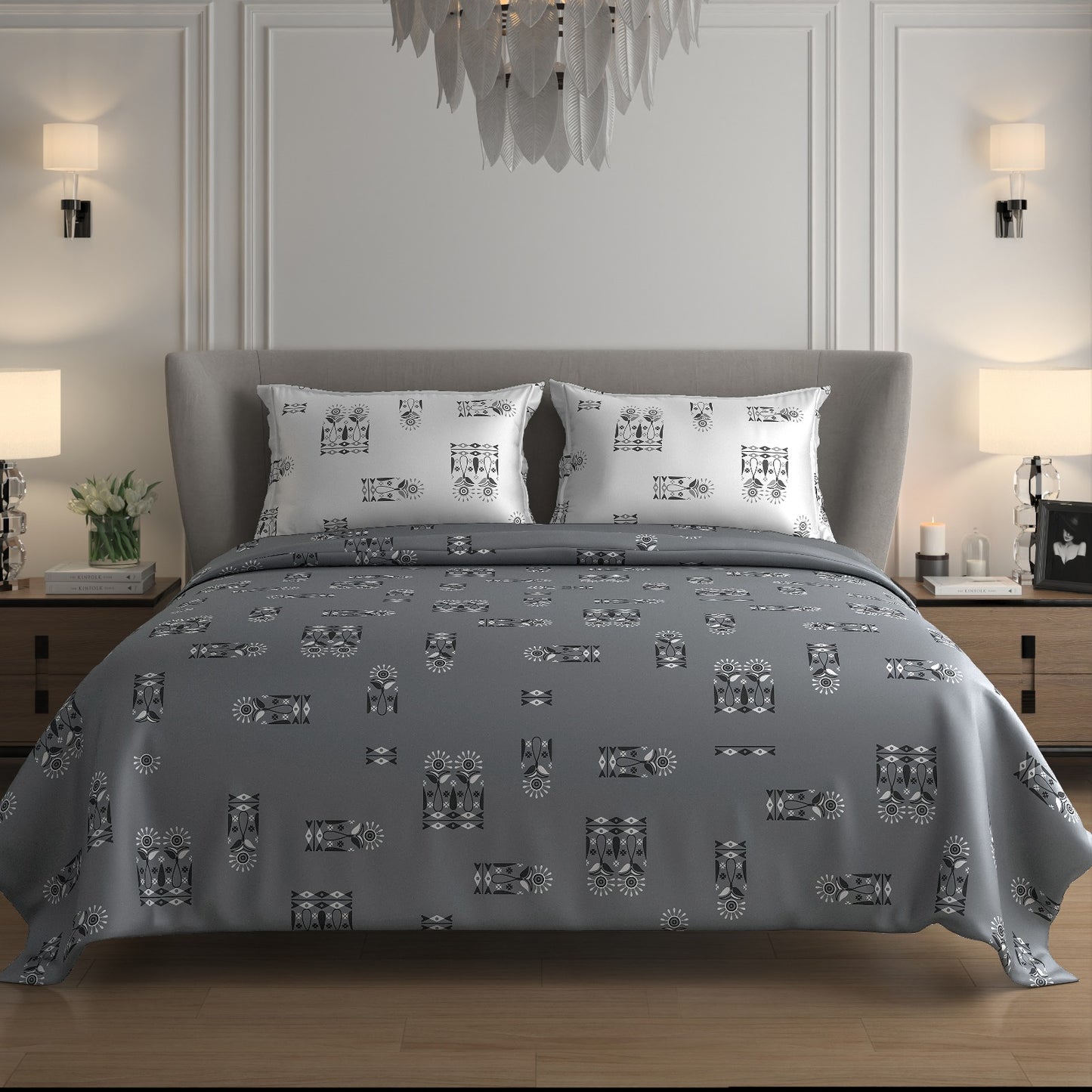 SALT & PEPPER - DARK GREY