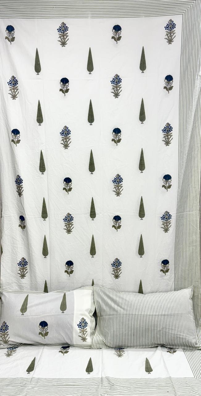 DOUBLE BEDSHEET 300 TC BLOCK