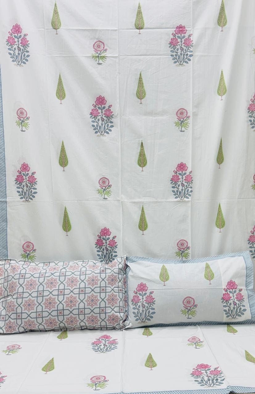 DOUBLE BEDSHEET 300 TC BLOCK